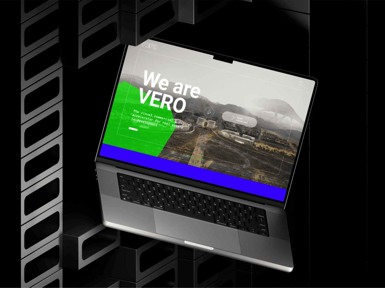 Сайт для студии архитектурной визуализации в цифровом пространстве VERO