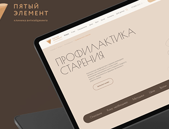 Разработка оригинального сайта с подключением интерактивных элементов