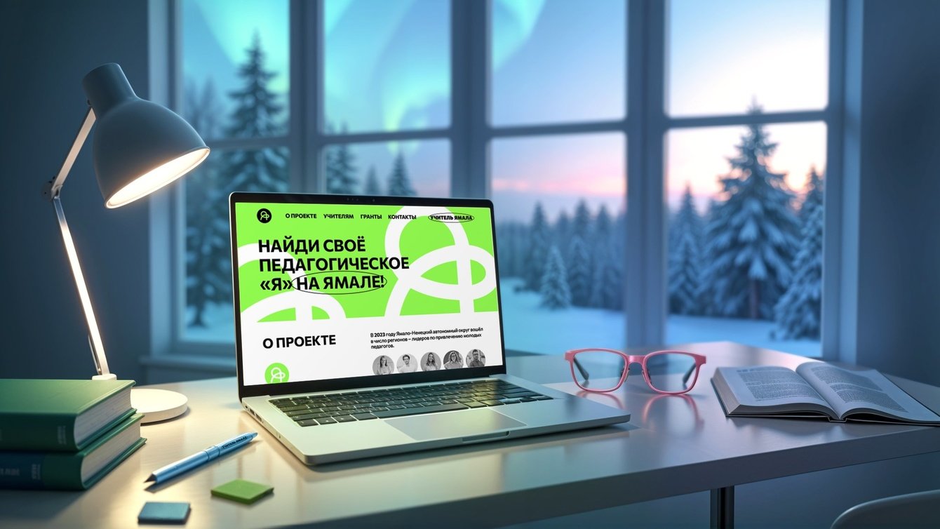 Фирменный стиль проекта «Учитель Ямала»
