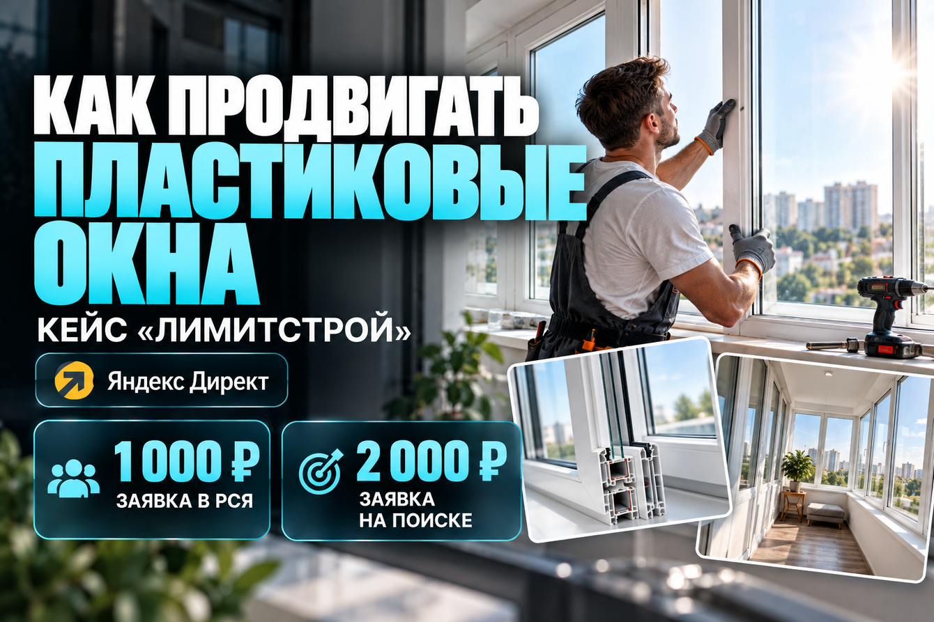 Кейс: изготовление, монтаж и продвижение пластиковых окон