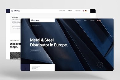 Фирменный стиль и веб-сайт для Kawill