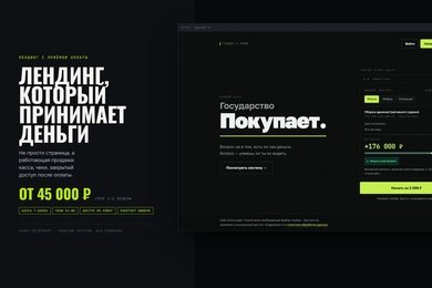 Тендер с нуля | Лендинг инфопродукта