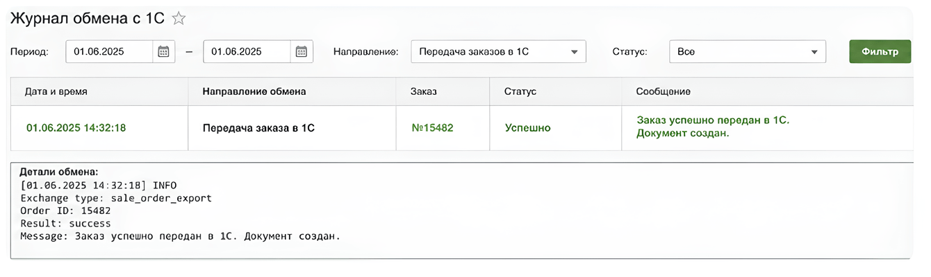 Интеграцию  1С и устранение потери заказов для мебельной компании