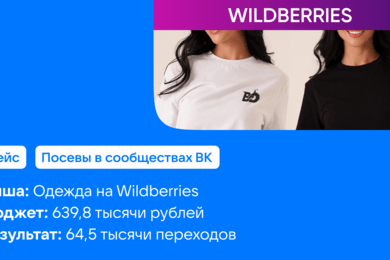 Как МП ВК бустит Wildberries: эталонный кейс