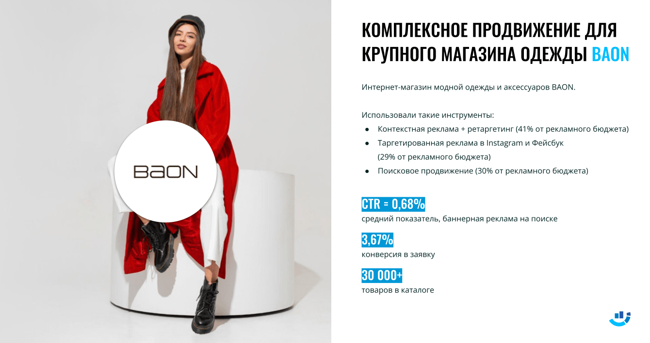 [Кейс] Одежда. Продвижение сайта интернет-магазина одежды. Оптимизировали 30 000 карточек товаров