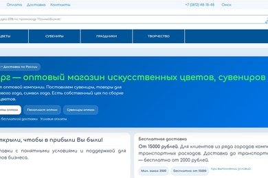 Продвижение сайта https://55opt.org/