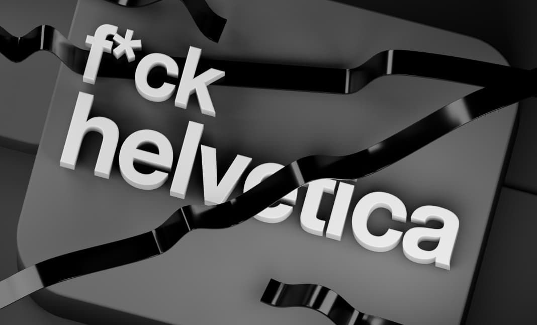 Спецпроект f**k helvetica