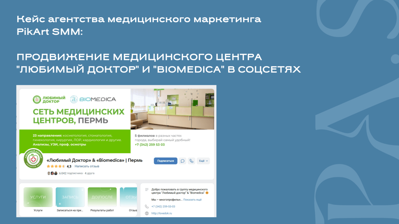 Как продвигать многопрофильные медицинские центры в социальных сетях?