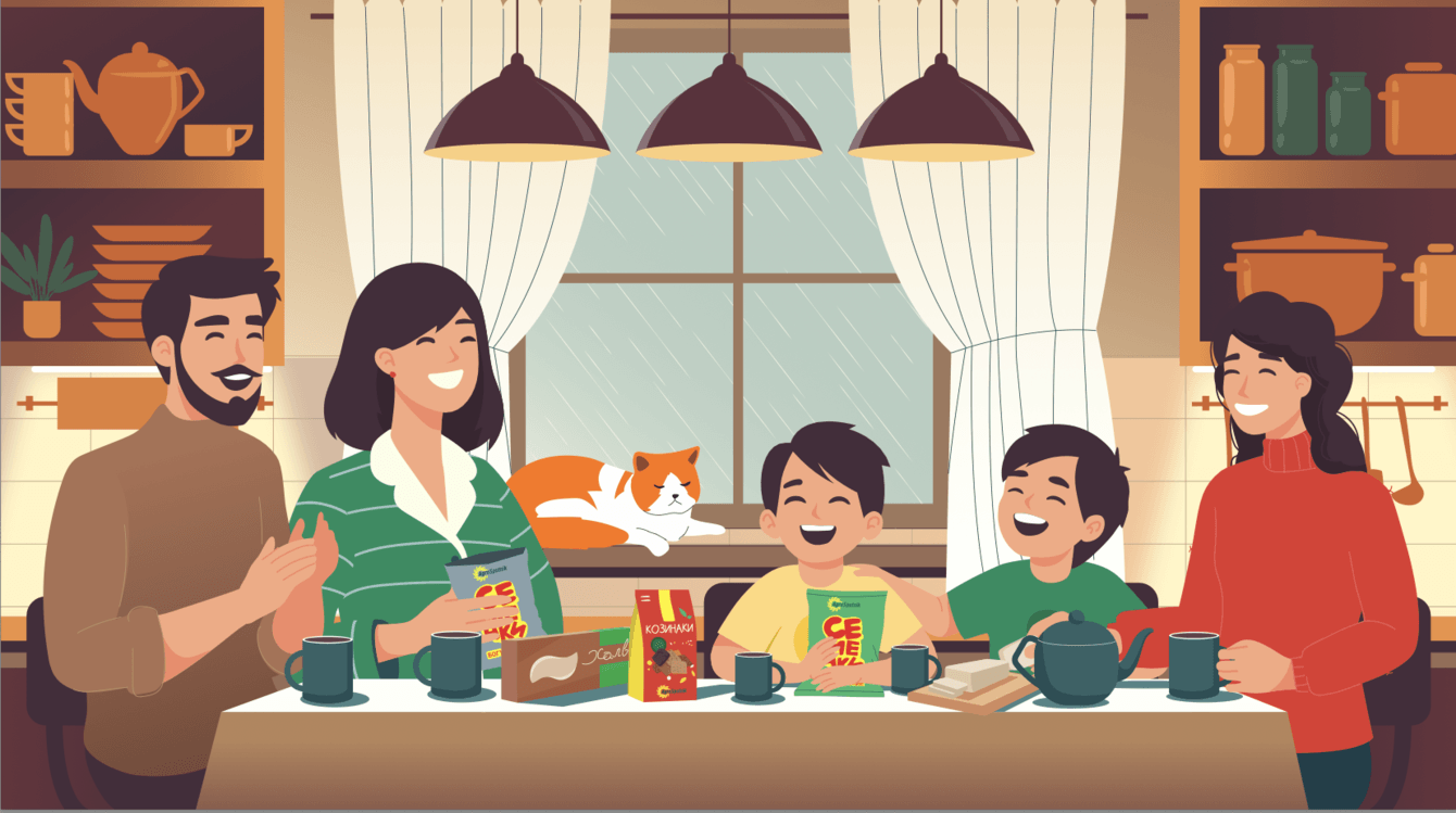 ТВ-ролик для осенней кампании снеков "Богучарские"