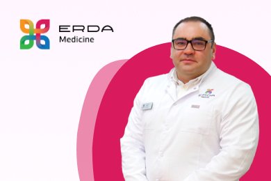 Сайт для детского медицинского центра ERDA Medicine