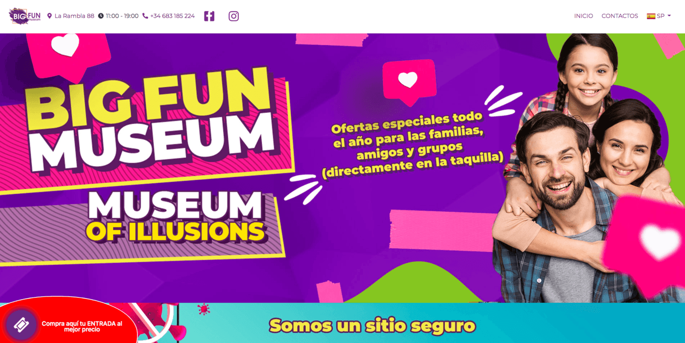 Большой музей развлечений в Барселоне