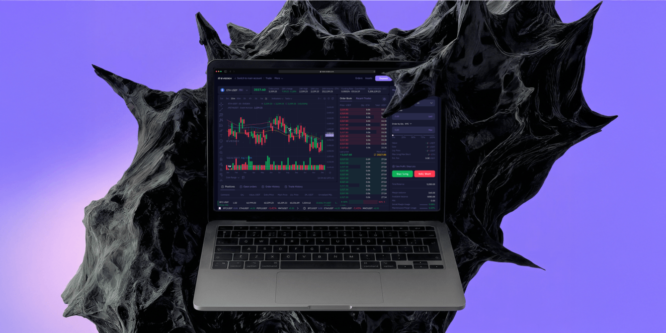 Проектирование и дизайн крипто-биржи и других сервисов экосистемы EVEDEX