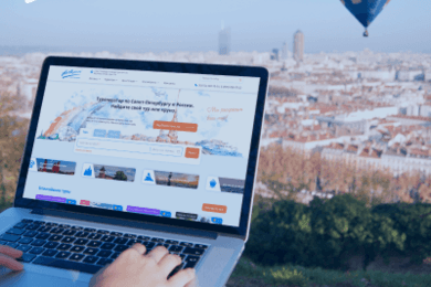 Разработка e-commerce сайта с множеством интеграций для туристической компании Акварель