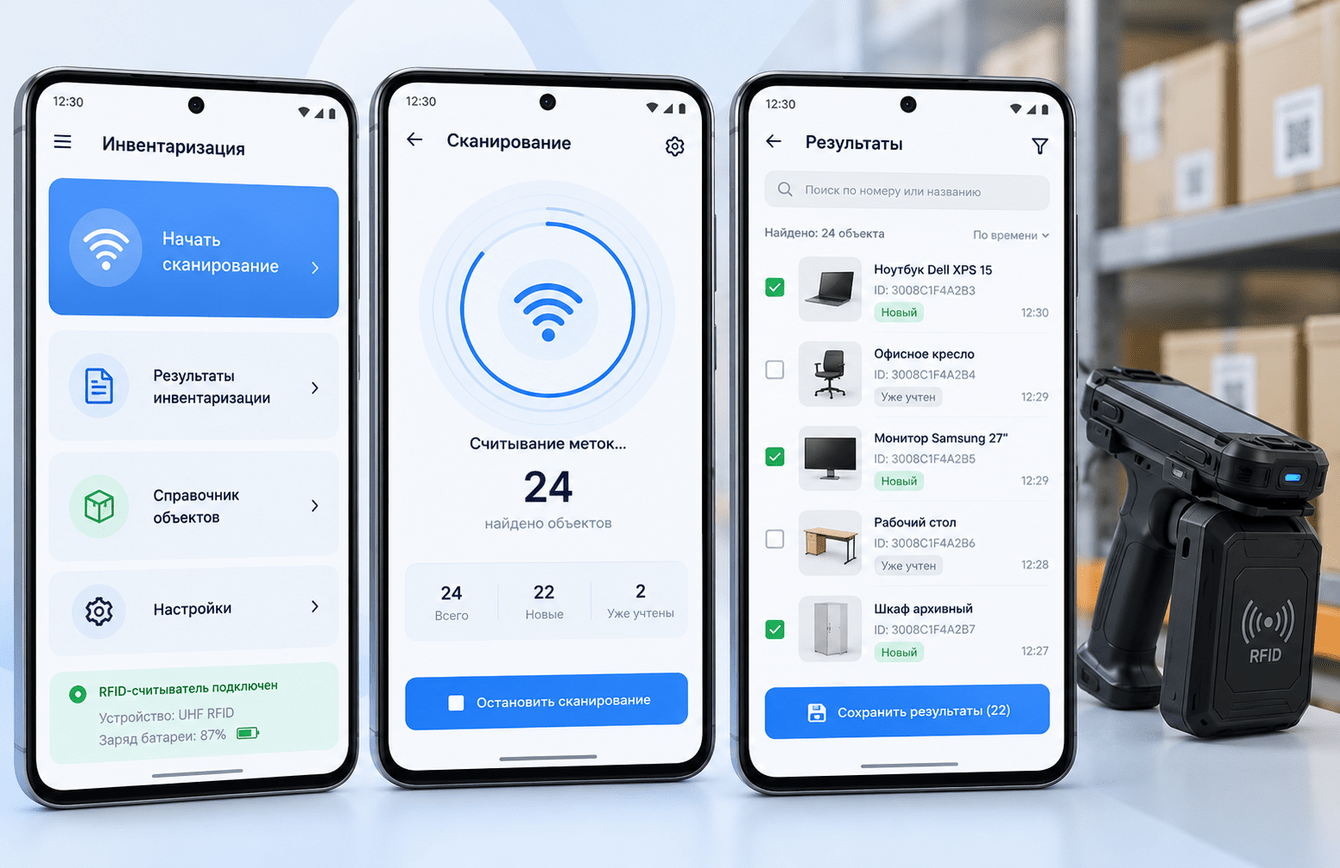 Разработка Android-приложения для автоматизации инвентаризации с RFID