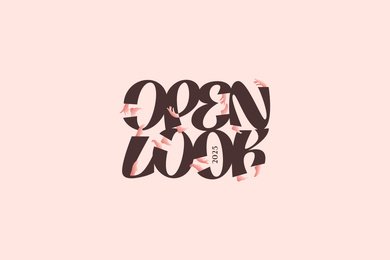 Айдентика фестиваля современного танца Open Look