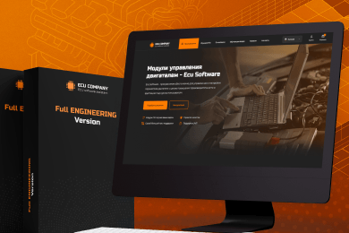 Разработка интернет-магазина ПО «Ecu Software»‎