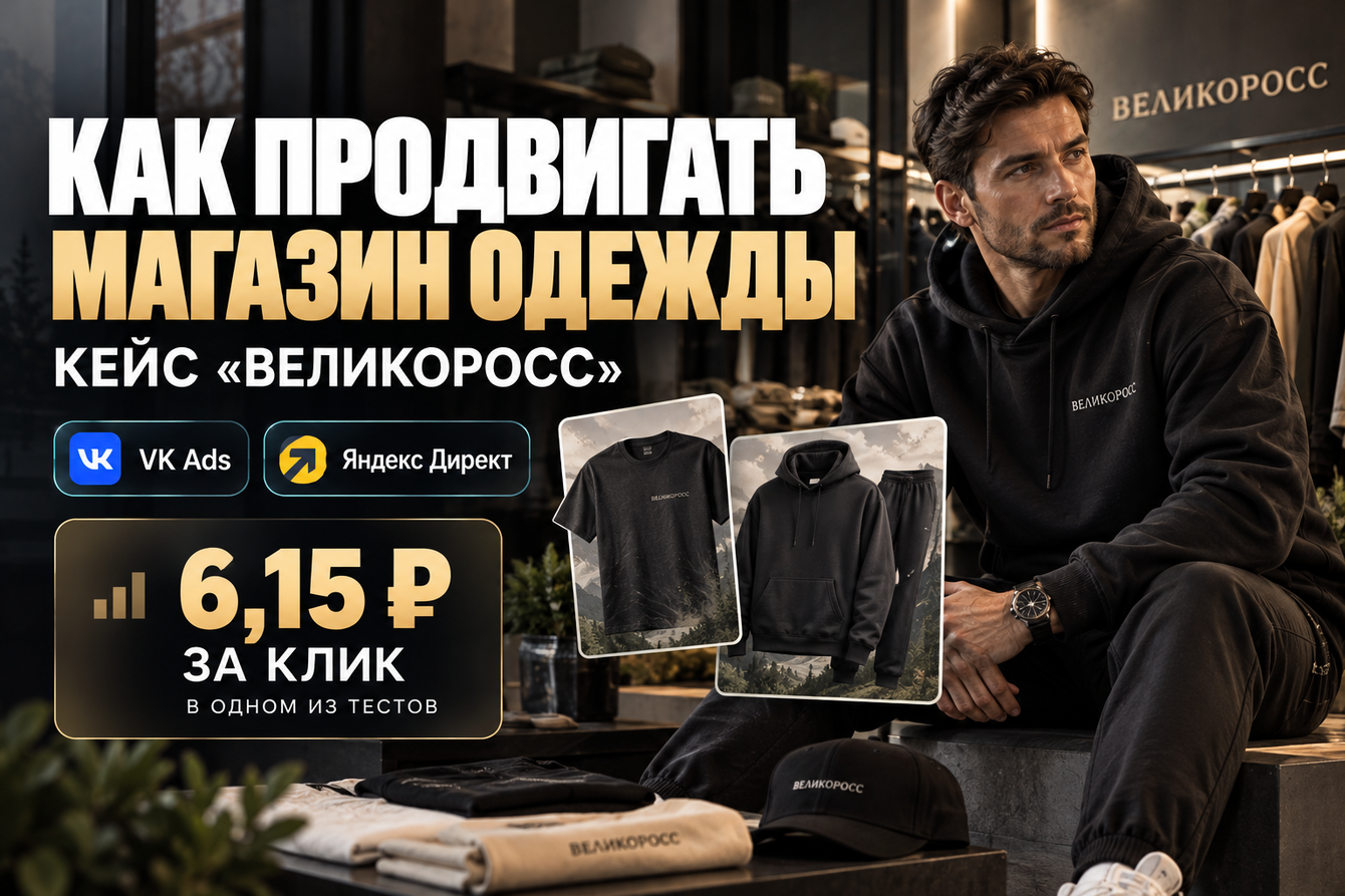 Кейс магазина одежды
