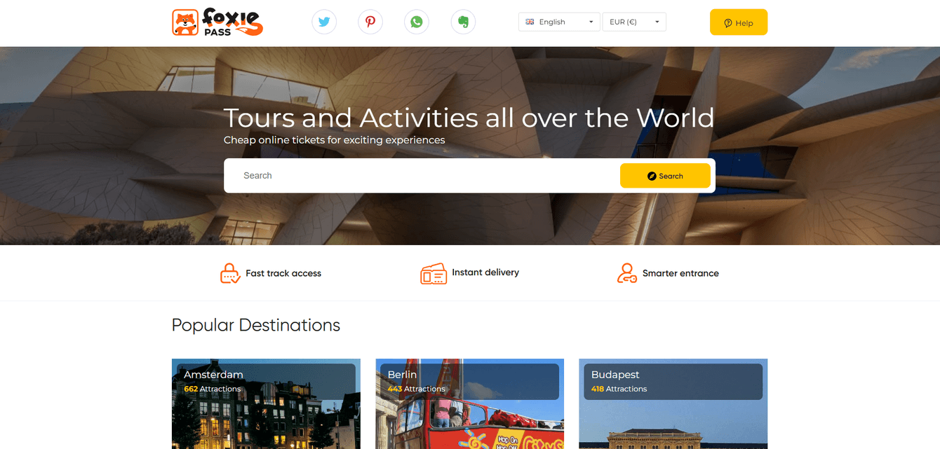 Разработать платформу Travel Tech для агрегации экскурсий, обработки тысяч заказов в сутки.
