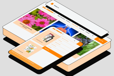 Современный сайт для фармацевточеского бренда