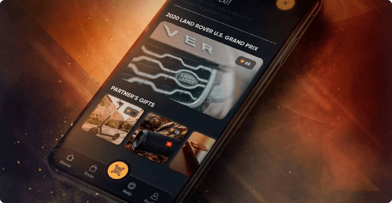 E-points - мобильное приложение программы лояльности