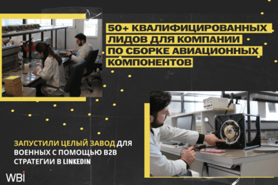 Как WBI привлекла клиентов в высокотехнологичное производство через B2B-маркетинг