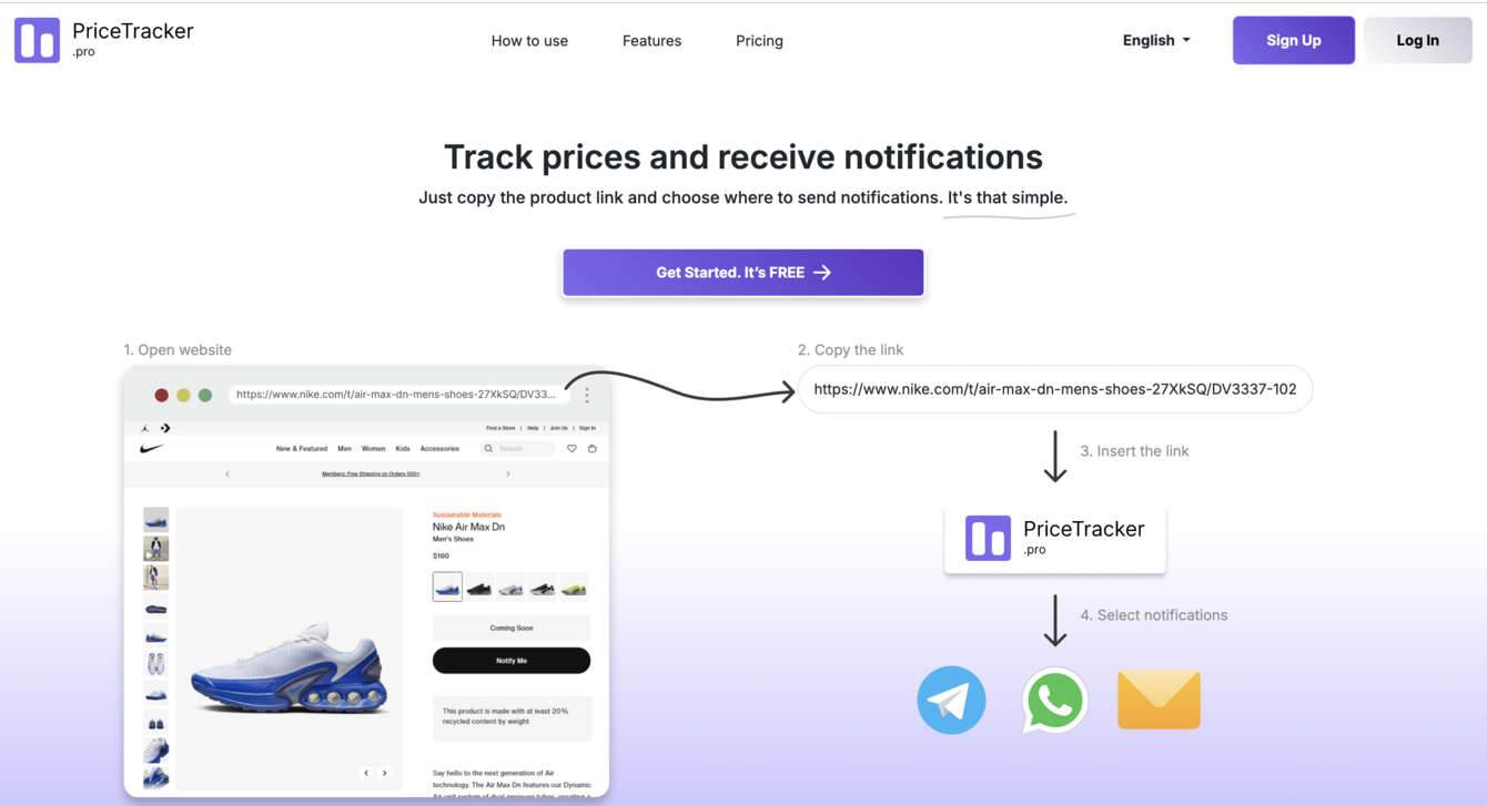 Идея для стартапа: Price Tracker - готовый MVP для бизнеса на рынке скидок с выходом на США