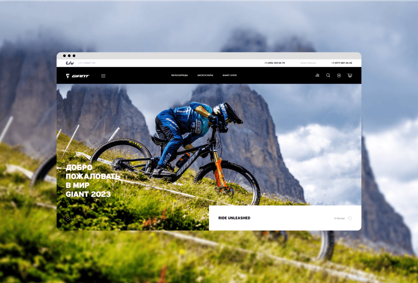 Эффективный инструмент для розничных продаж и Клуб велосипедистов GIANT