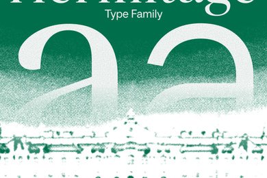 Шрифтовое семейство «Эрмитаж» | Hermitage Type Family