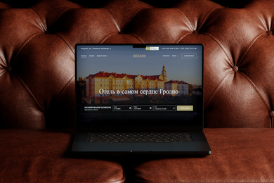 Разработка сайта отеля