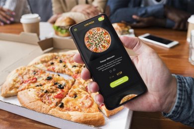Стильно и функционально: сайт Live Pizza
