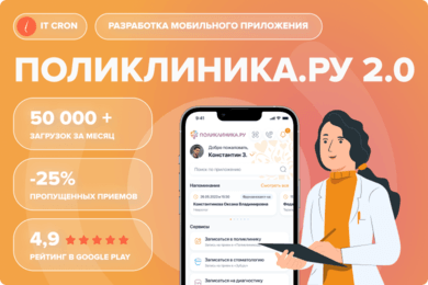 Поликлиника.ру. Как новое приложение стало драйвером прибыли для сети клиник.