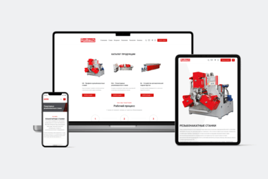 Разработка уникального интернет ресурс для итальянского производителя Rolltech