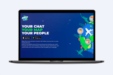 Baza - Справочник эмигранта США с элементами социальной сети