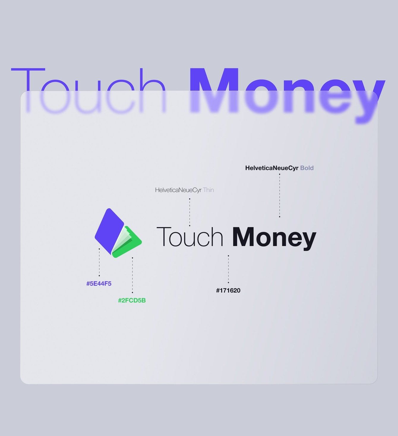 Разработка фирменного стиля для микрокредной организации Touch Money