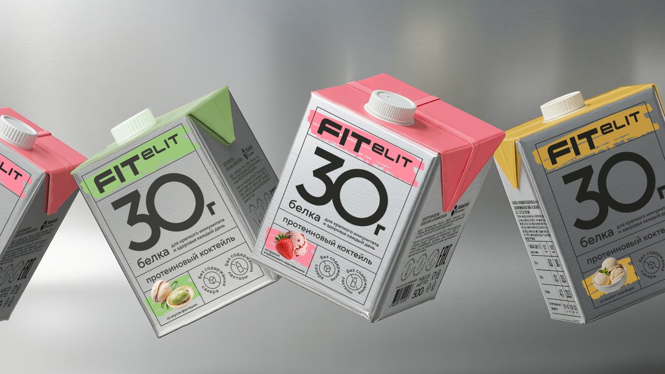 Линейка высокобелковых продуктов Fit Elit