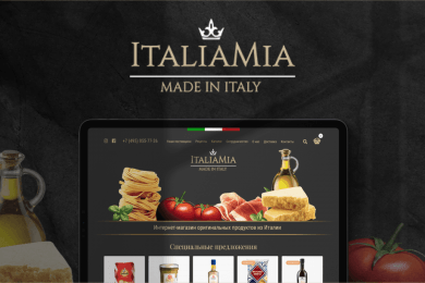 Интернет-магазин оригинальных продуктов из Италии
