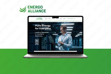 Разработка корпоративного сайта Energo Alliance
