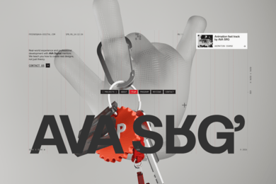 SHARAGA, design, rock'n'roll: редизайн для образовательного проекта AVA SHARAGA