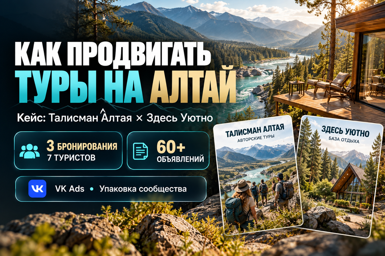 Как продвигать путешествия? Как продвигать поездки на Алтай? База отдыха и тур на Алтай