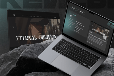 ETERNAL OBLIVION: как мы создали продающий интернет-магазин для премиального уличного бренда