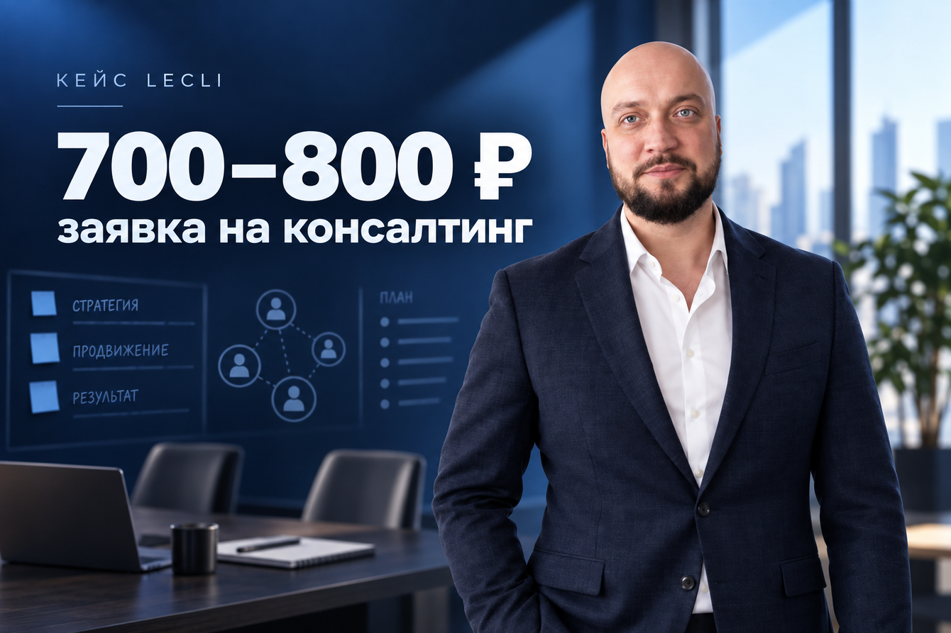 Заявки на консалтинг по 700–800 ₽: от широкого предложения к конкретной задаче