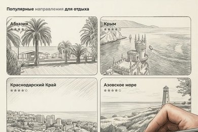 Сервис бронирования жилья на черном море