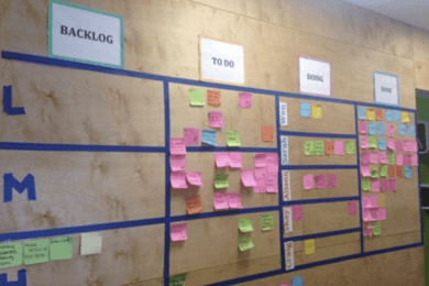 Agile-система управления задачами для образовательных учреждений