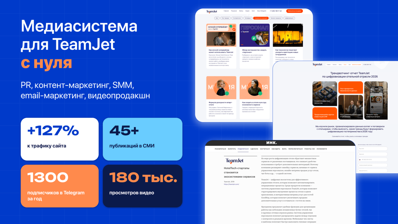 Как мы превратили IT-вендора в информационного лидера гостиничной цифровизации