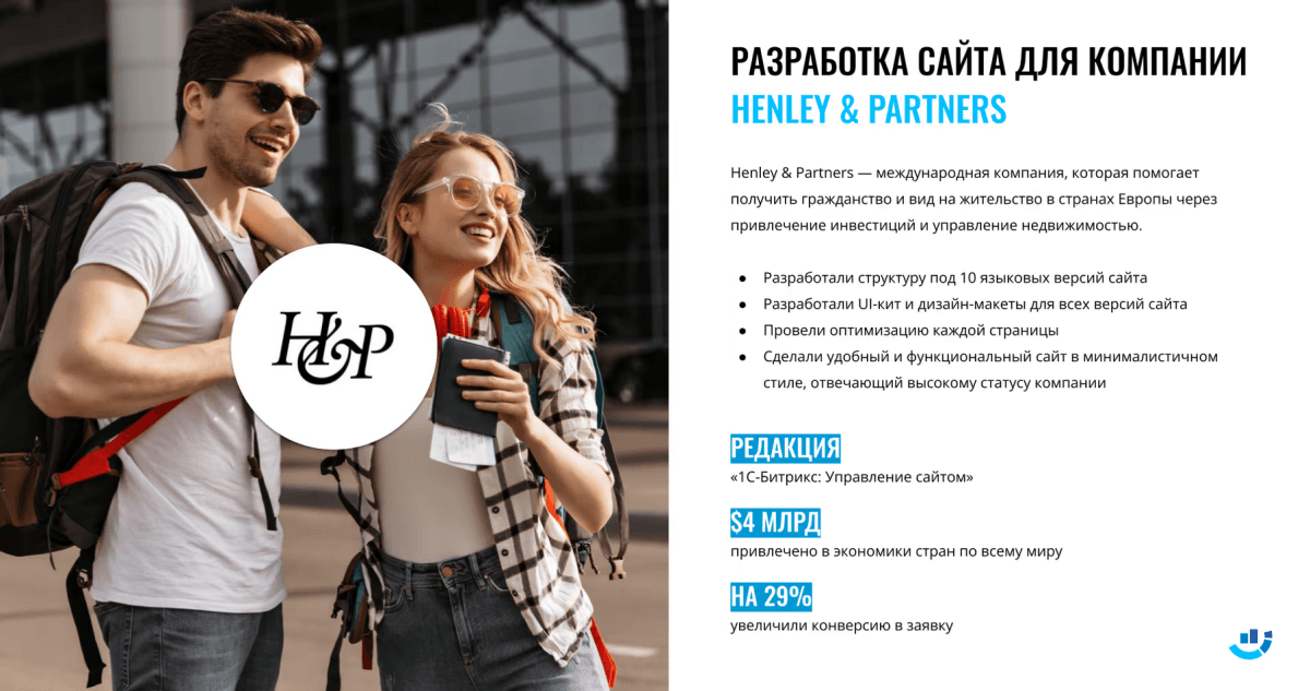 [Кейс] Получение гражданства и вида на жительство. Разработка сайта для международной компании