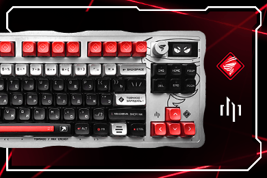 «Живая» клавиатура от TORNADO и ДАРК ПРОДЖЕКТ