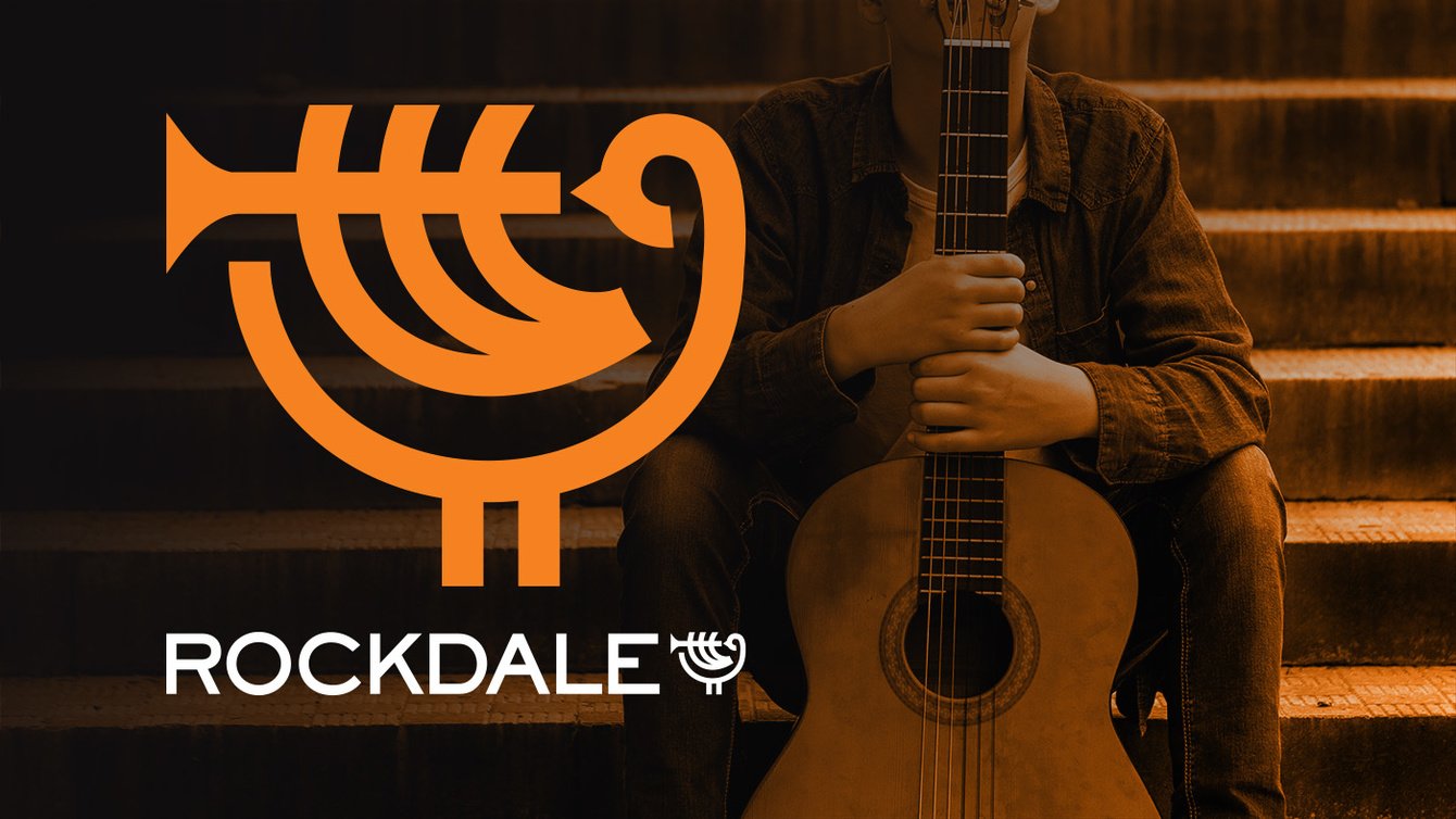 Позиционирование, айдентика и брендбук для музыкального бренда Rockdale