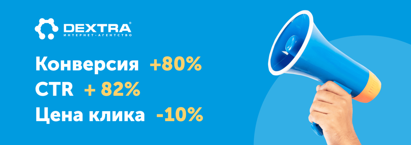 +80% к CTR и конверсии после пересмотра базовых настроек Директа