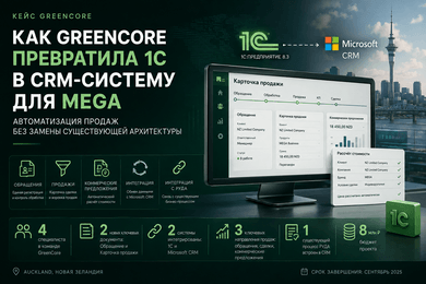 Автоматизация продаж без замены существующей архитектуры для MEGA