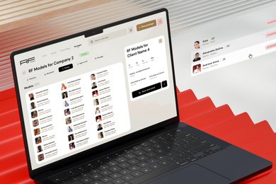 Разработали внутренний сервис для модельного агентства RFMODEL и заменили зарубежную SaaS-платформу